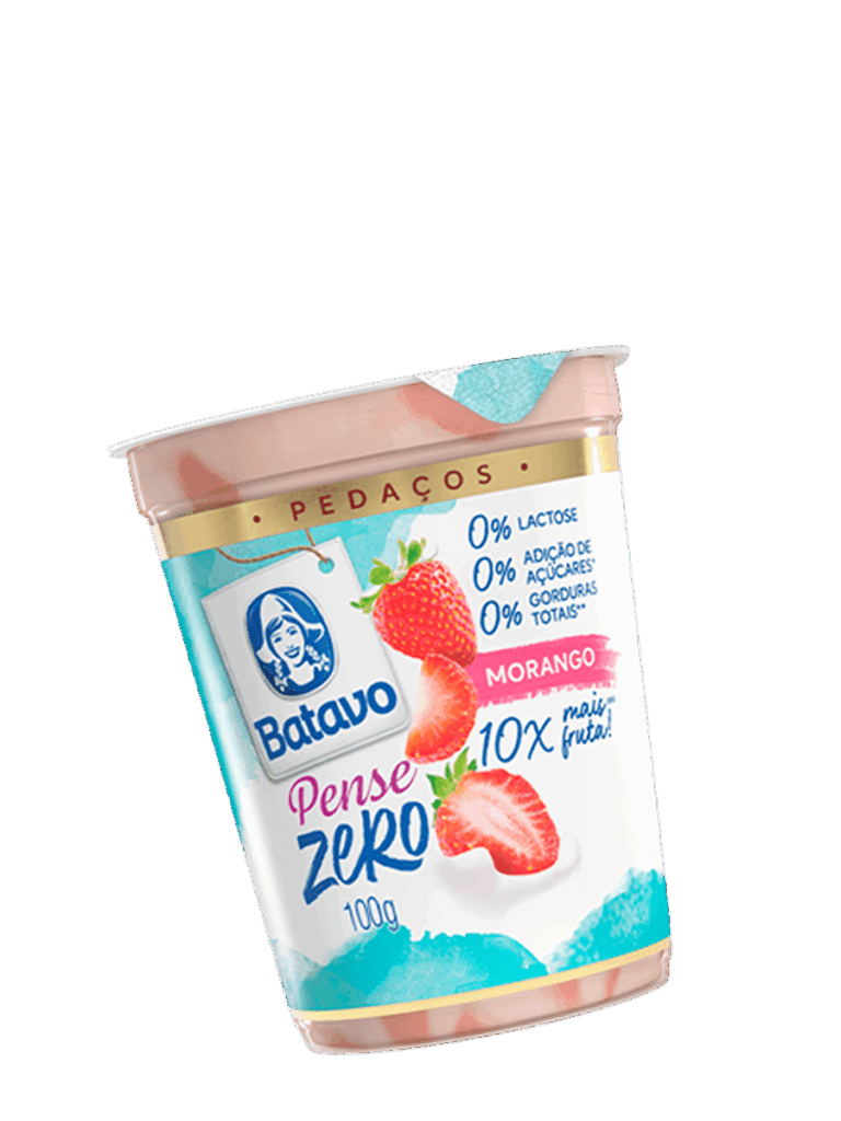 Pense Zero  - Pedaços Morango 100g