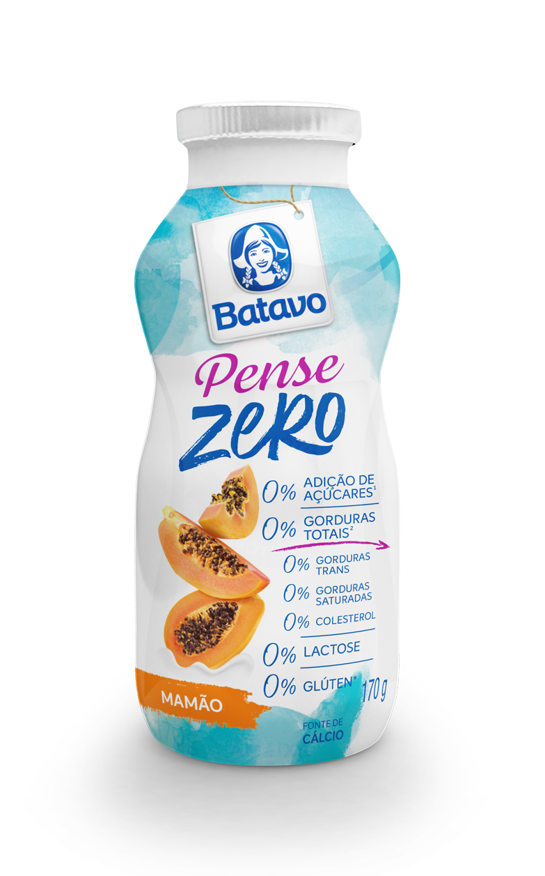 Pense Zero – Líquido Mamão 170g