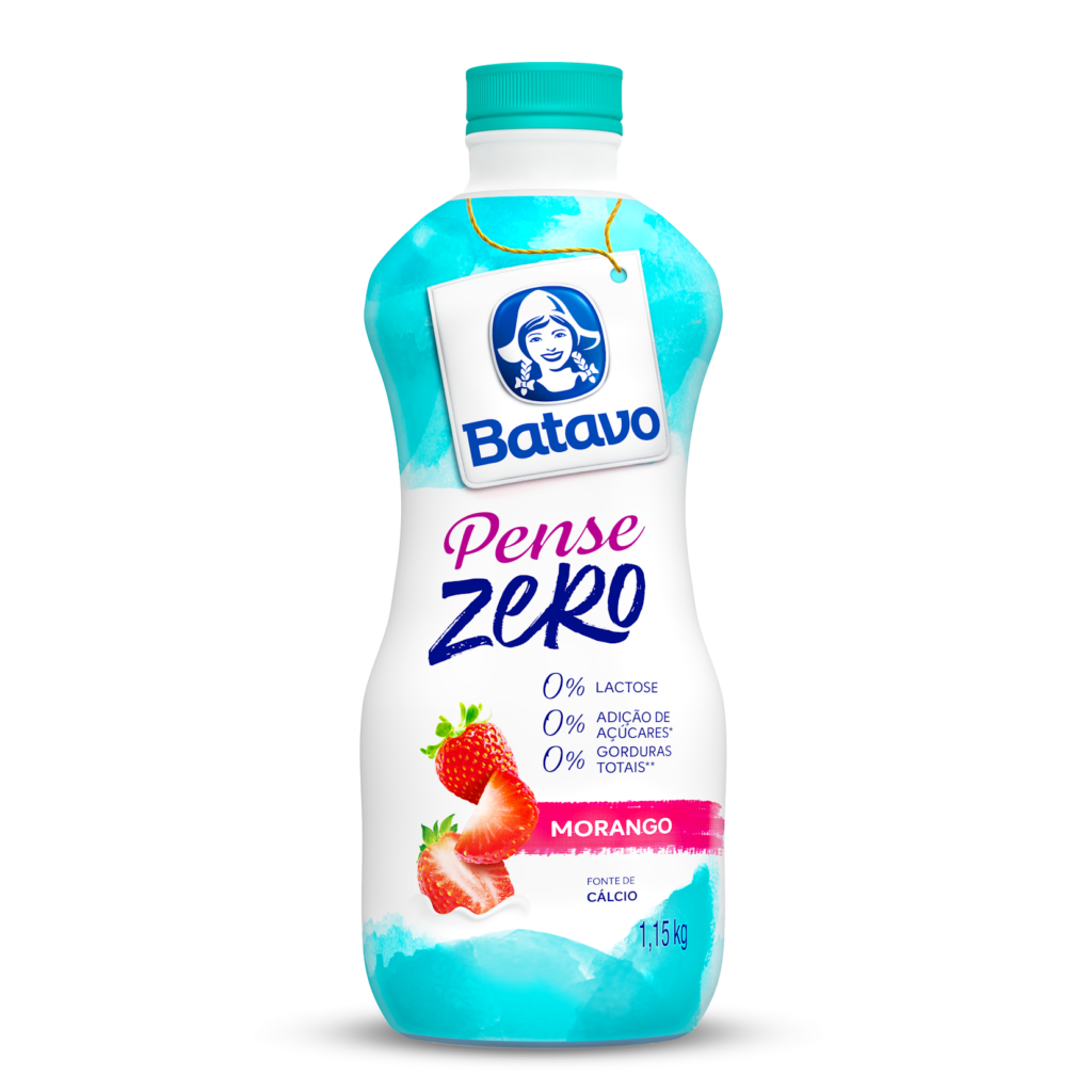 Pense Zero - Líquido Morango 1150g