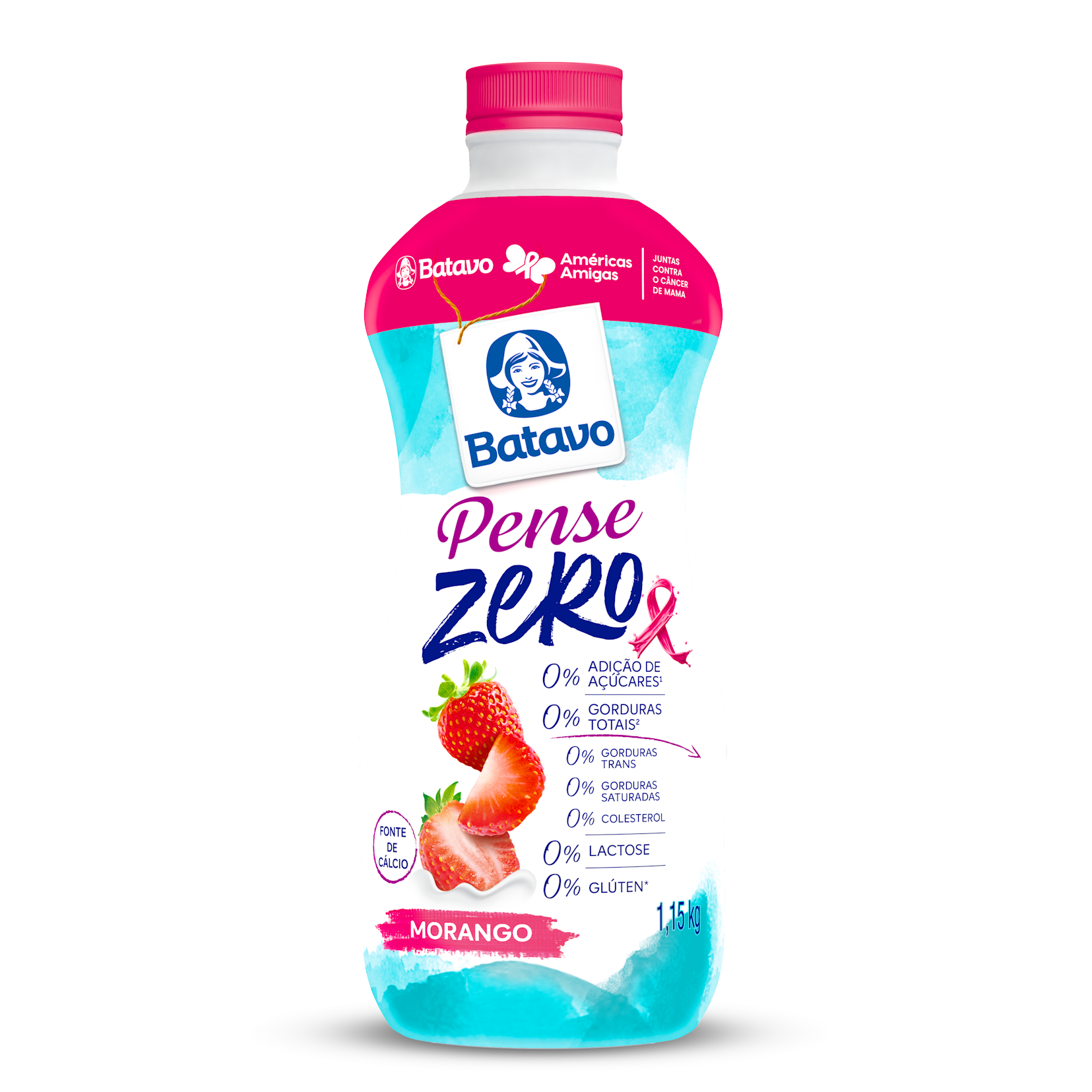 Pense Zero – Líquido Morango 1150g
