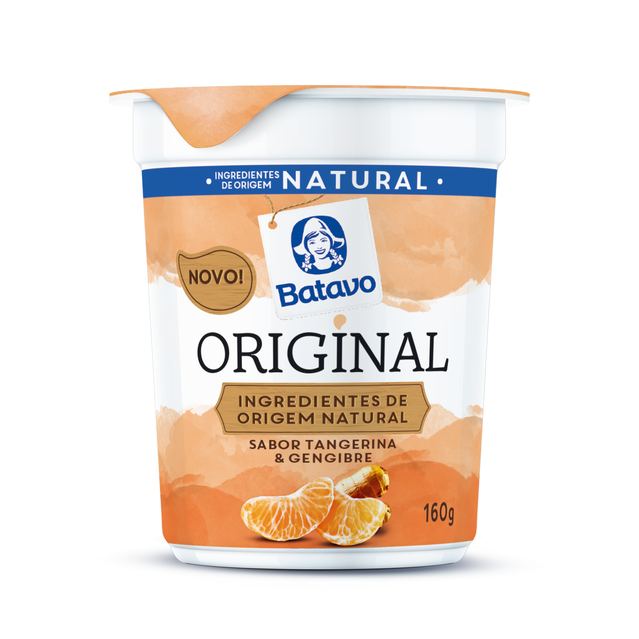 Original Natural – Tangerina/Gengibre 160g
