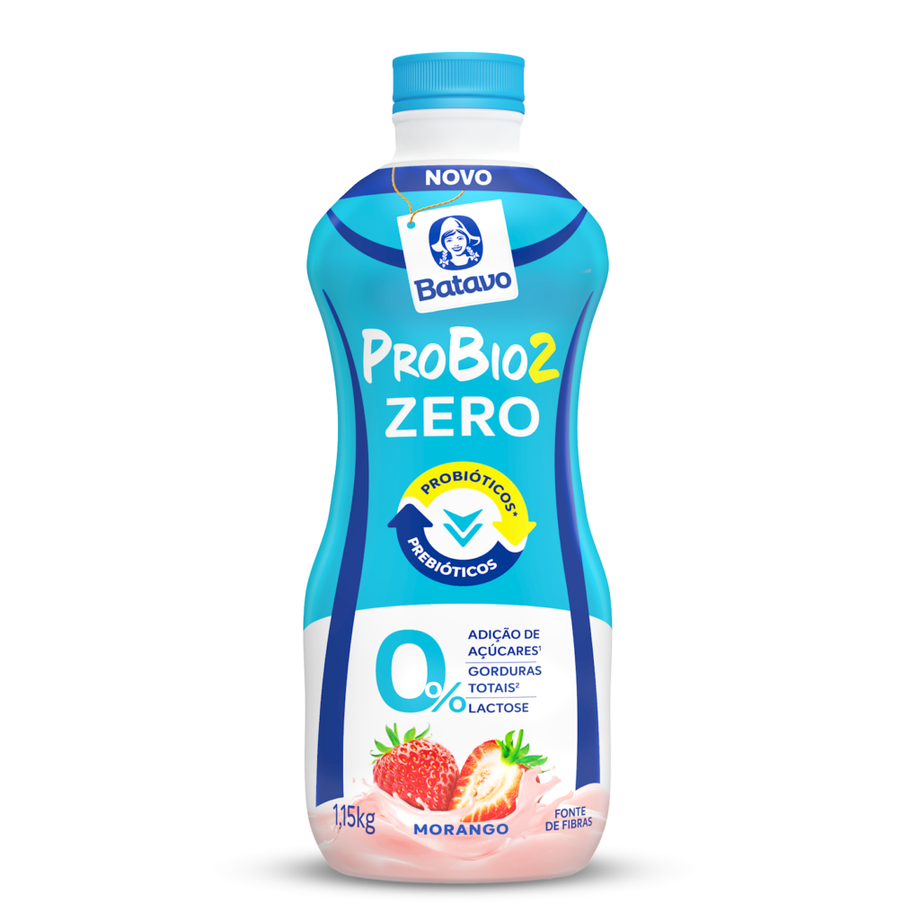 Probio2 Zero - Líquido Morango 1150g